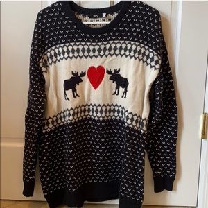 Chunky winter sweater